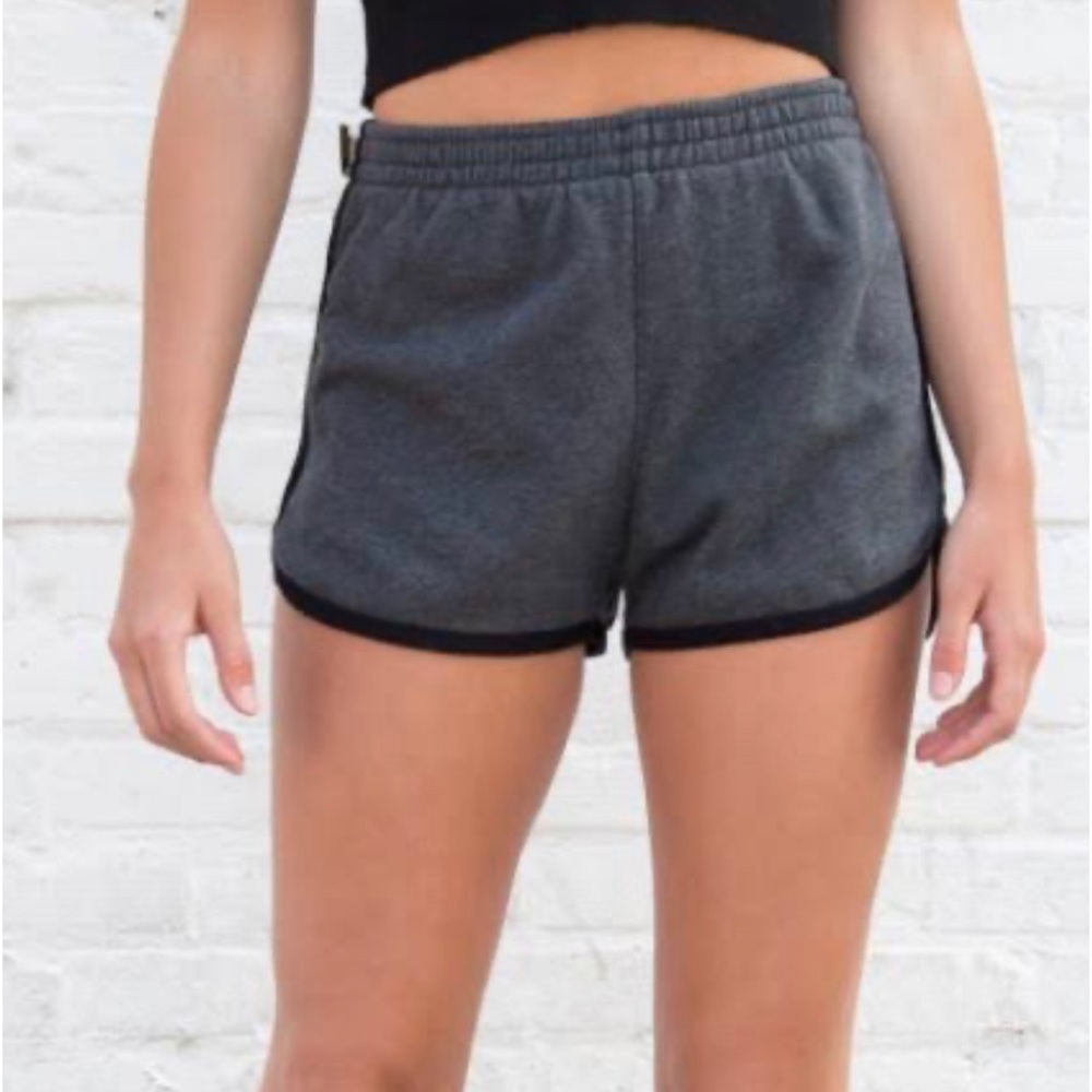 Black and Grey Brandy Melville Shorts